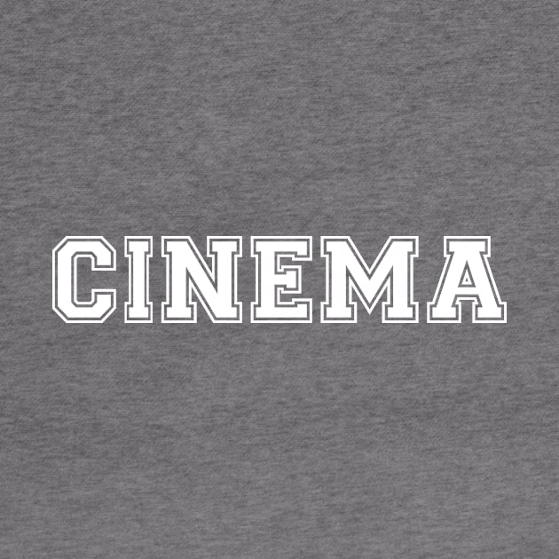 CINEMA (White) by ThatShelf.com